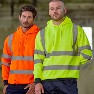 High visibility hoodie