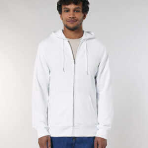 Unisex Connector essential zip-thru hoodie sweatshirt (STSU820)