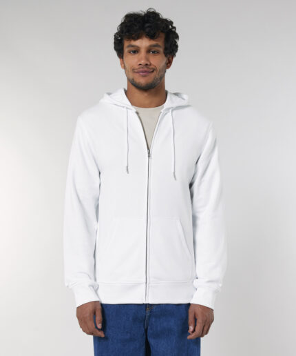 Unisex Connector essential zip-thru hoodie sweatshirt (STSU820)